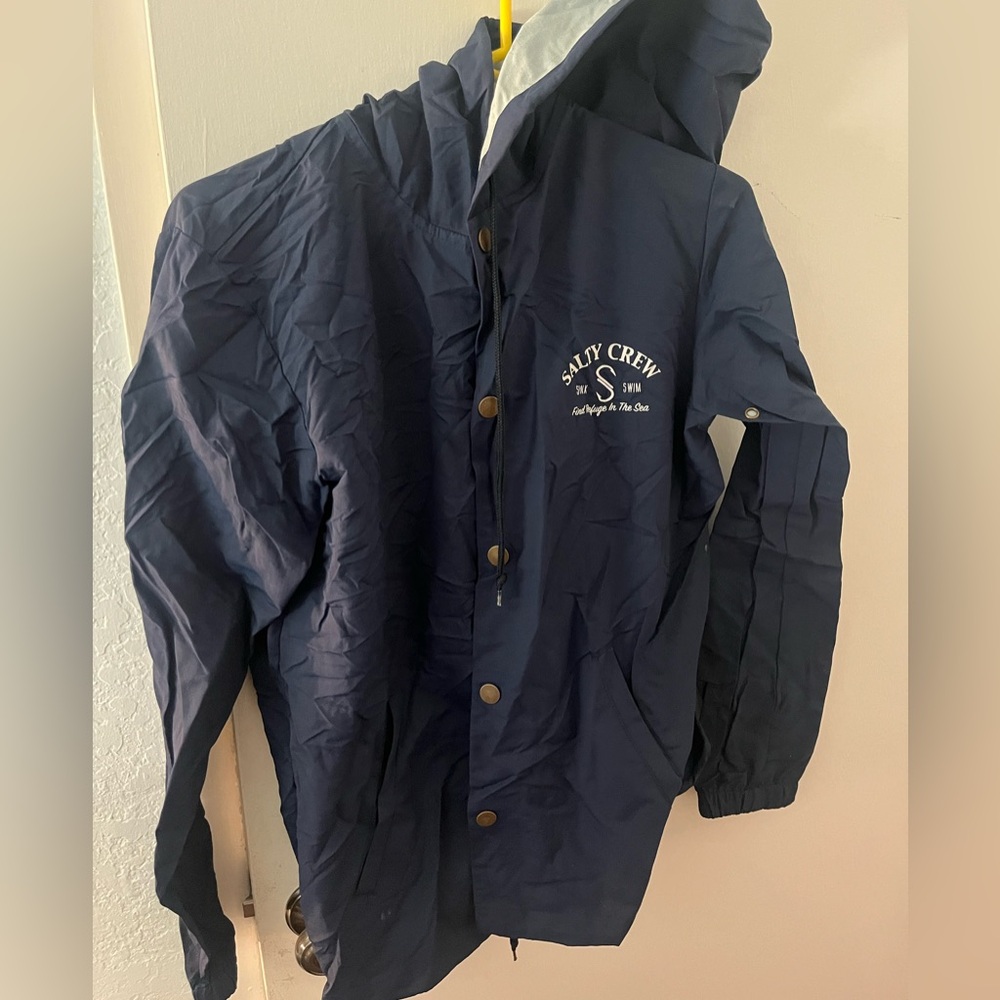Salty crew windbreaker